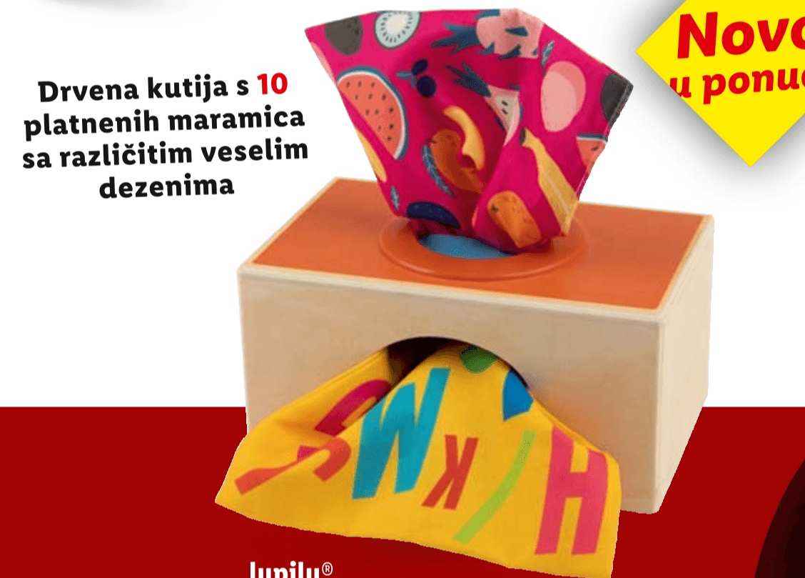 Lupilu Drvena didaktička igračka Komad