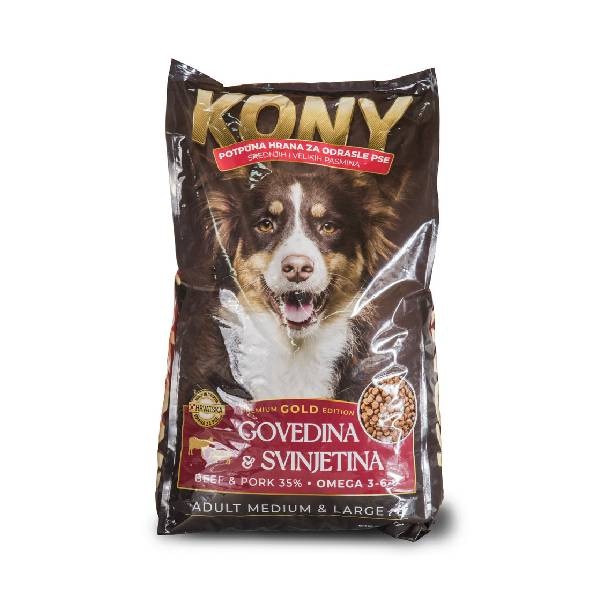 Hrana za pse Kony Govedina&svinjetina 7 kg