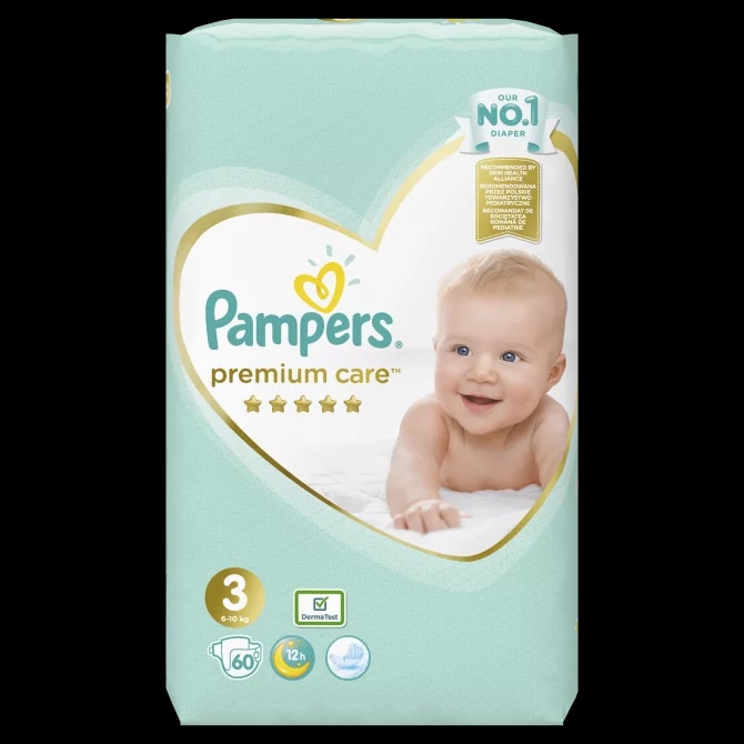 Pampers Pelene za djecu 32-60 komada
