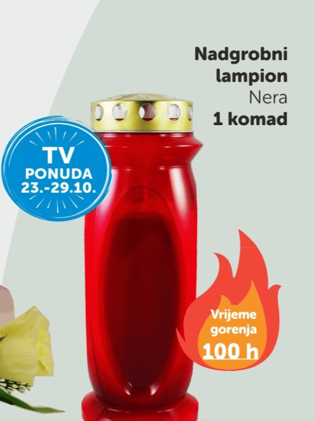 Nadgrobni lampion Nera 1 komad