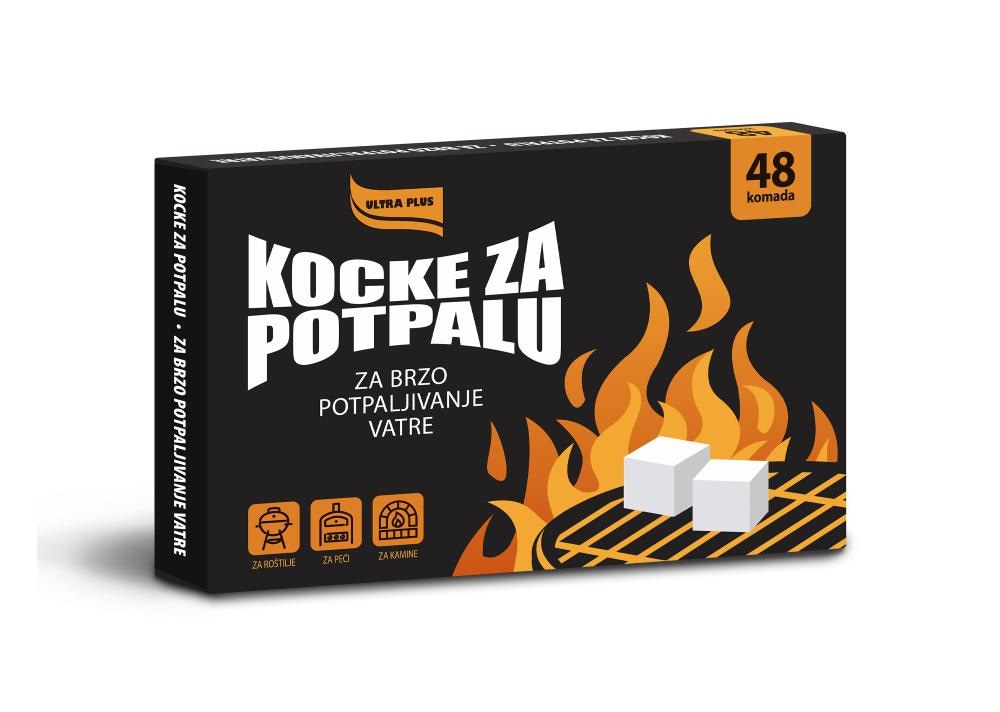 Ultra Plus Kocke za potpalu 48 kom Ultra Plus