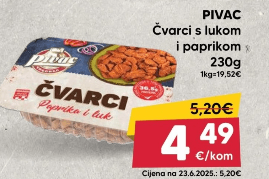 PIVAC Čvarci 230g