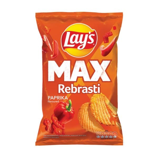 Čips Lay's slani, paprika 130 g Lay's