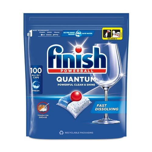 Finish Tablete za strojno pranje posuđa 100 komada
