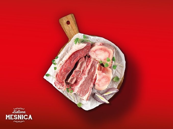 Svježi janjeći flam i rebra cca 800 g