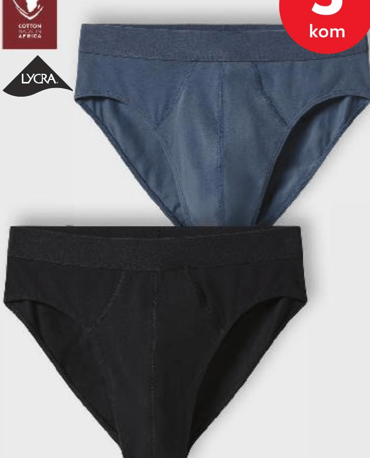 Muške slip gaće 3 kom