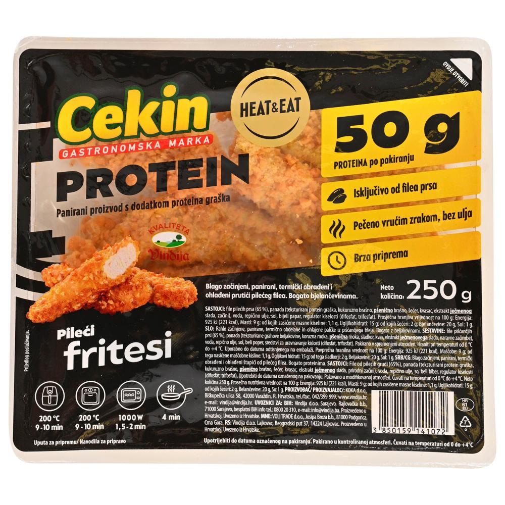 Cekin Panirani protein frites i odresci 250 g