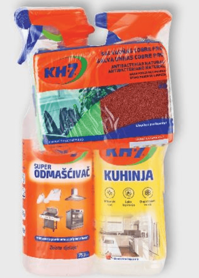 KH-7 Odmašćivač i Sredstvo za čišćenje kuhinje 500 ml i 750 ml