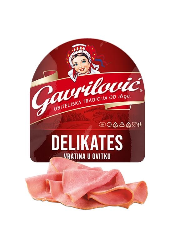 Gavrilović Delikates vratina u ovitku 1 kg Gavrilović