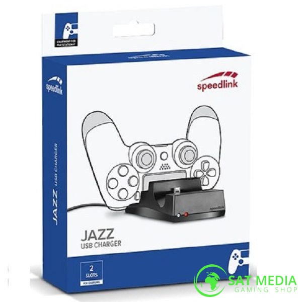 Punjač za 2 kontrolera za PS4 Speedlink Jazz 1 kom