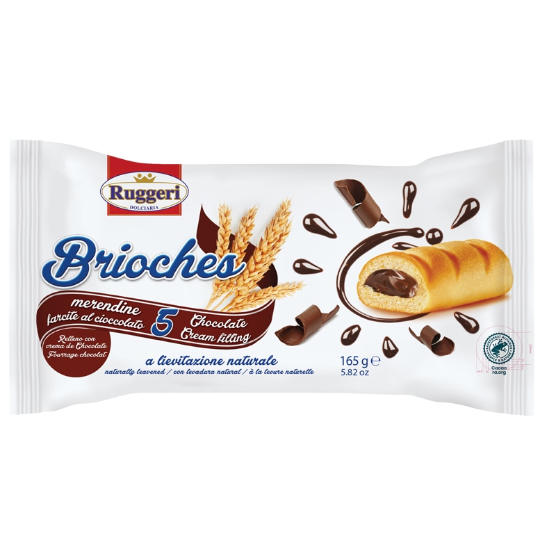 Okruglo pecivo s čokoladnim kapljicama Ruggeri 175 g Ruggeri