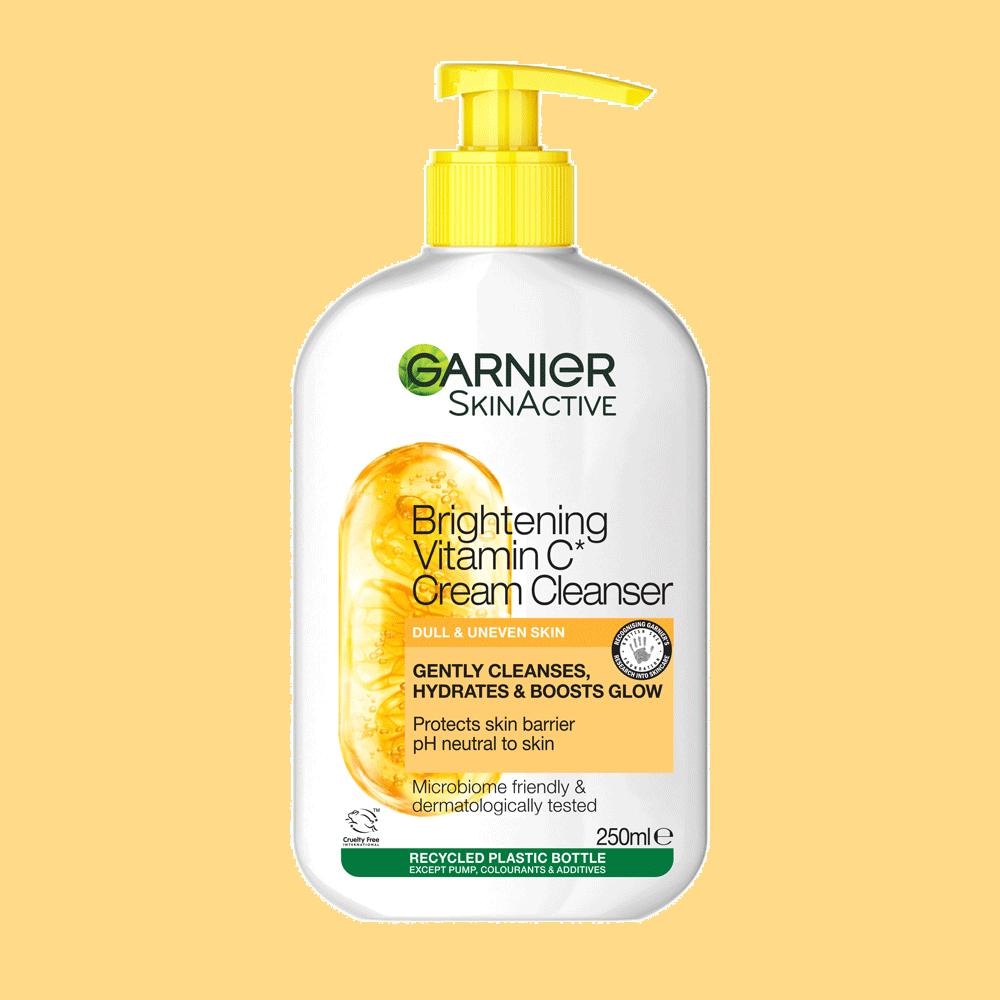 Garnier Brightening Cream Cleanser Vitamin C Garnier