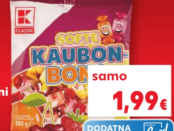 Bomboni voćne karamele 300 g