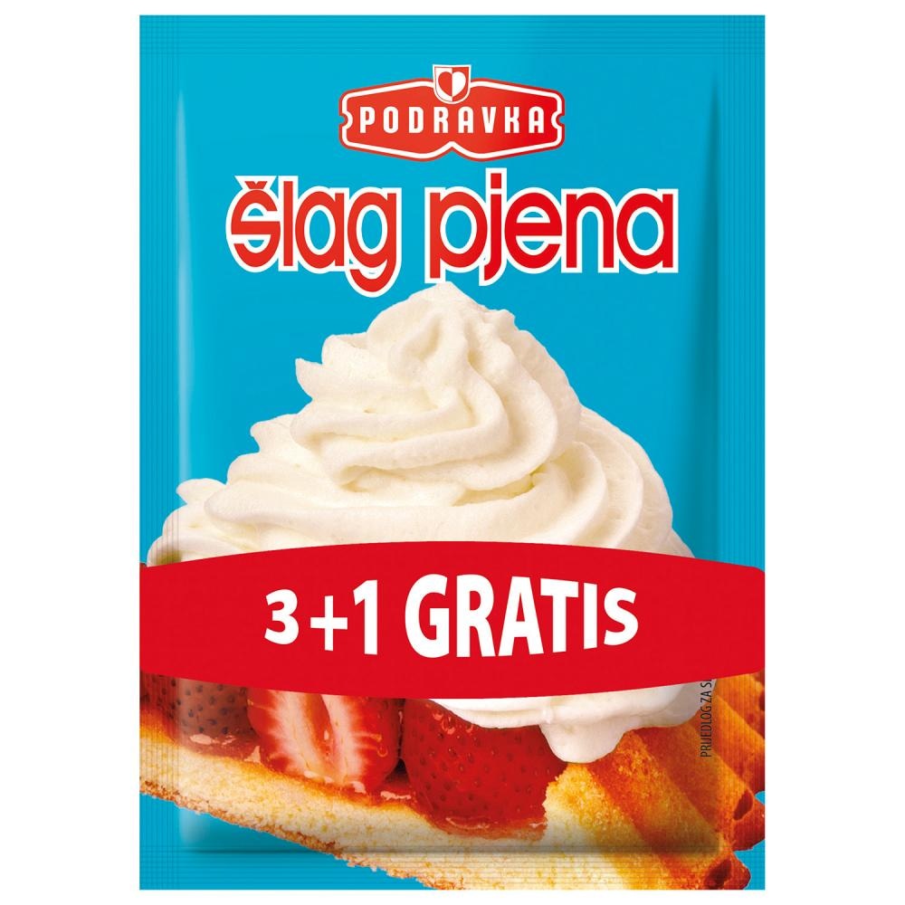 Šlag pjena Podravka 144g