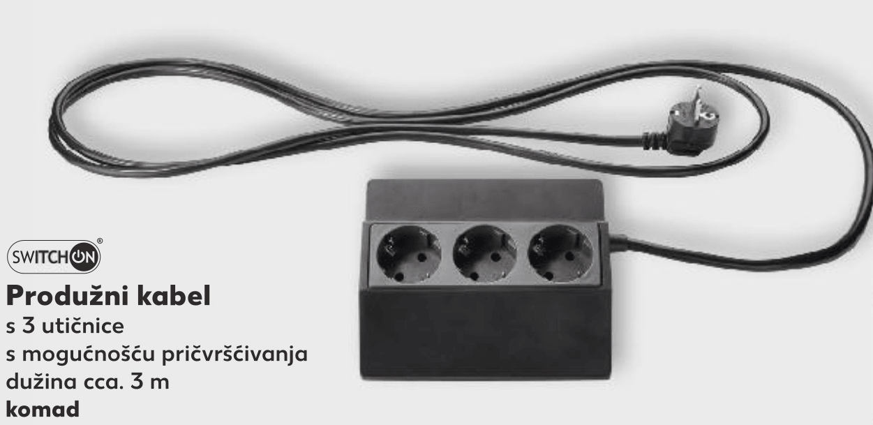 SWITCHON Produžni kabel