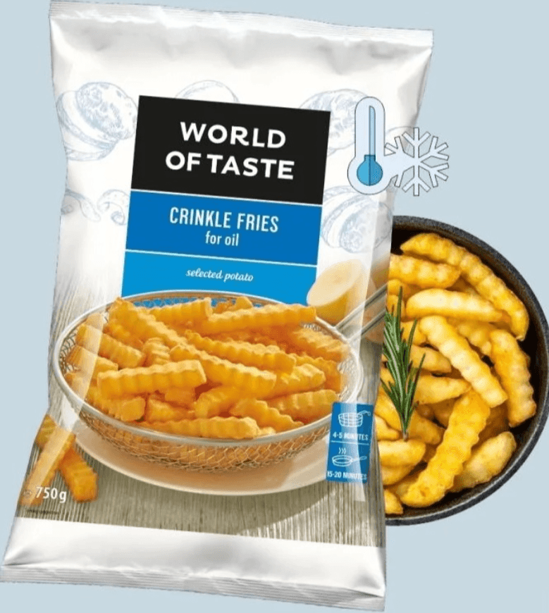 Pommes Iglo Rebrasti 750 g