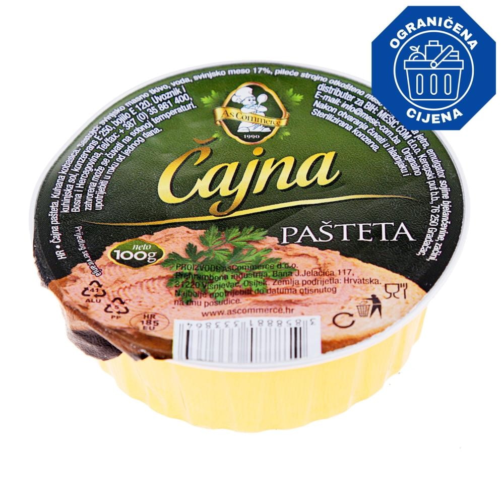 Pašteta Ascommerce 100 g