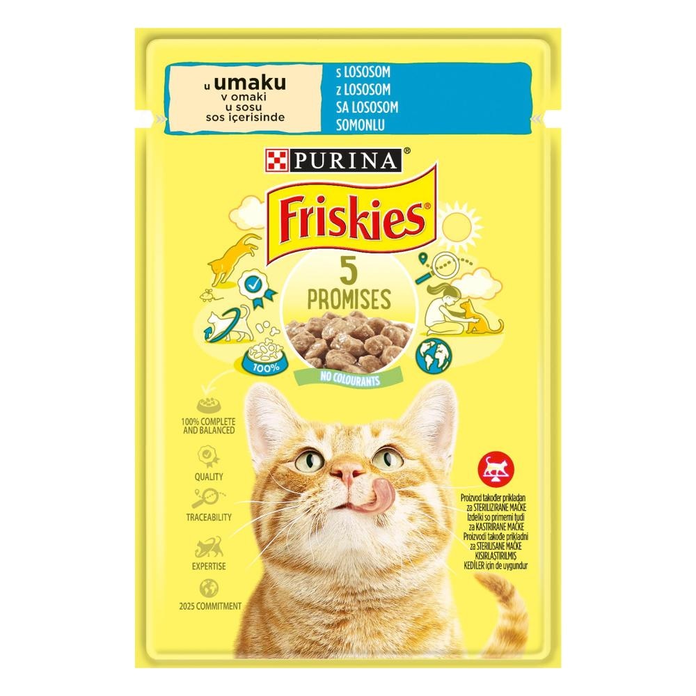 Hrana za mačke Friskies U umaku 4x85 g