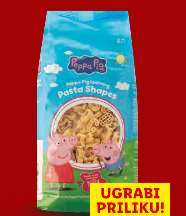 Mlinotest Peppa pig pasta 500 g