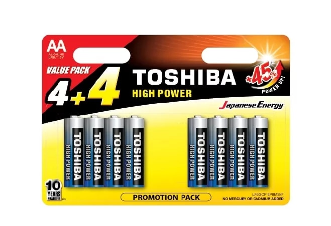 Odabrane baterije Toshiba