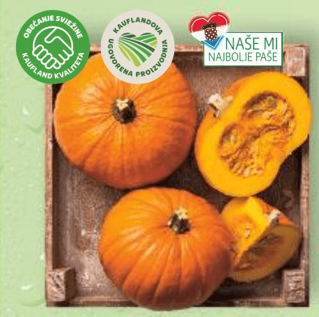 Domaća tikva ukrasna Halloween 1 kg