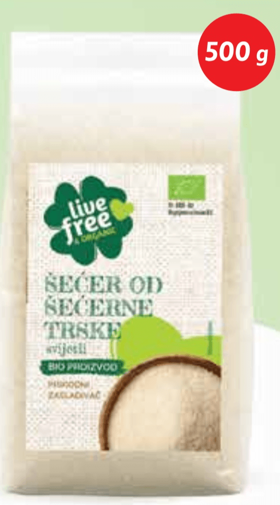 Šećer od šećerne trske 500 g