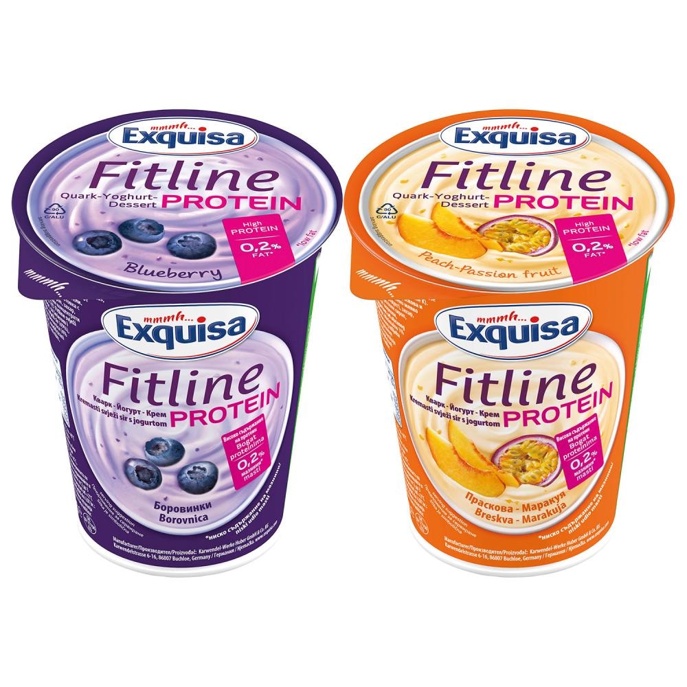 Exquisa Fitline svježi sir 400 g EXQUISA