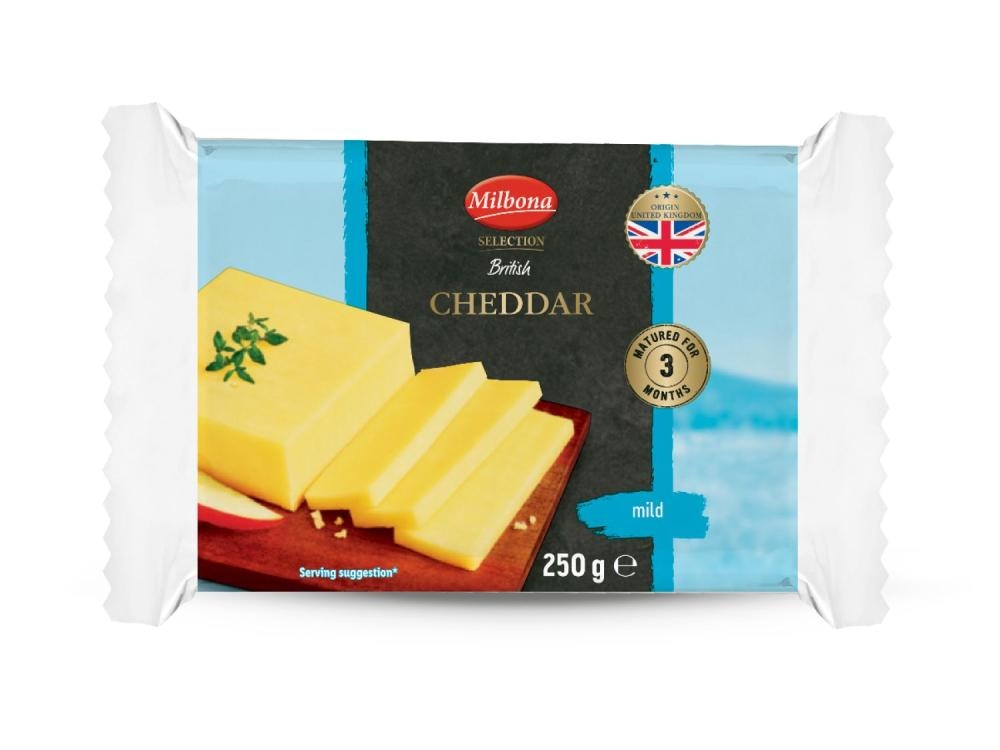 Milbona Cheddar 250 g