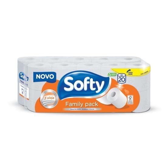 Softy Toaletni papir 20 rola