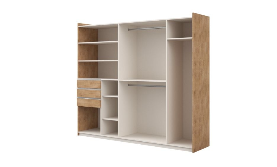Cvita Next 4V+3L Ormar Š202 x D60 x V220 cm