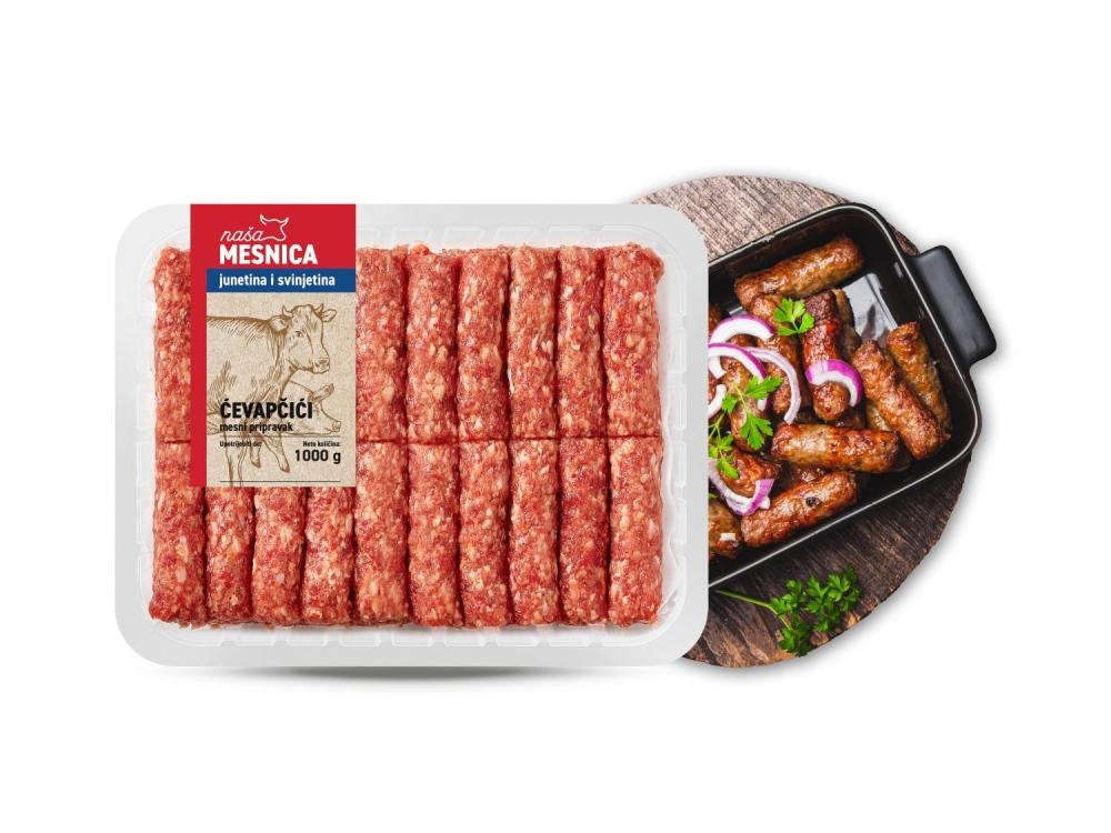 Svježi ćevapčići 1000 g
