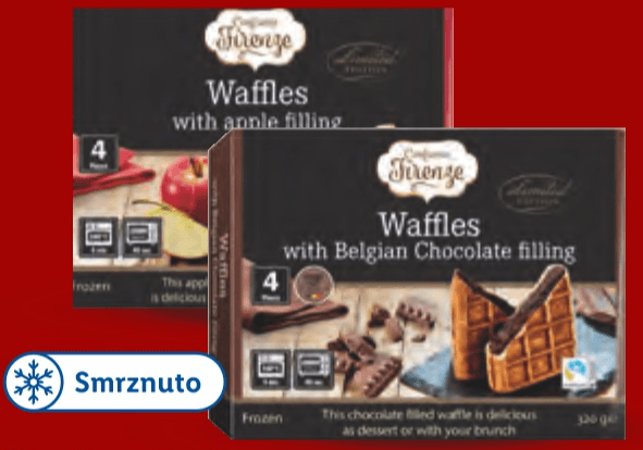 Confiserie Firenze Punjeni vafli 4 x 80 g