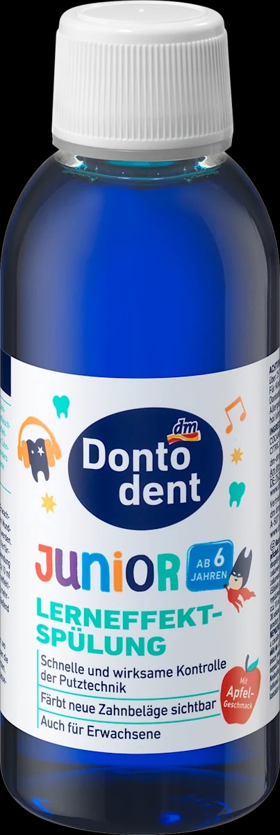 Dontodent Junior vodica za ispiranje usta 200 ml Dontodent