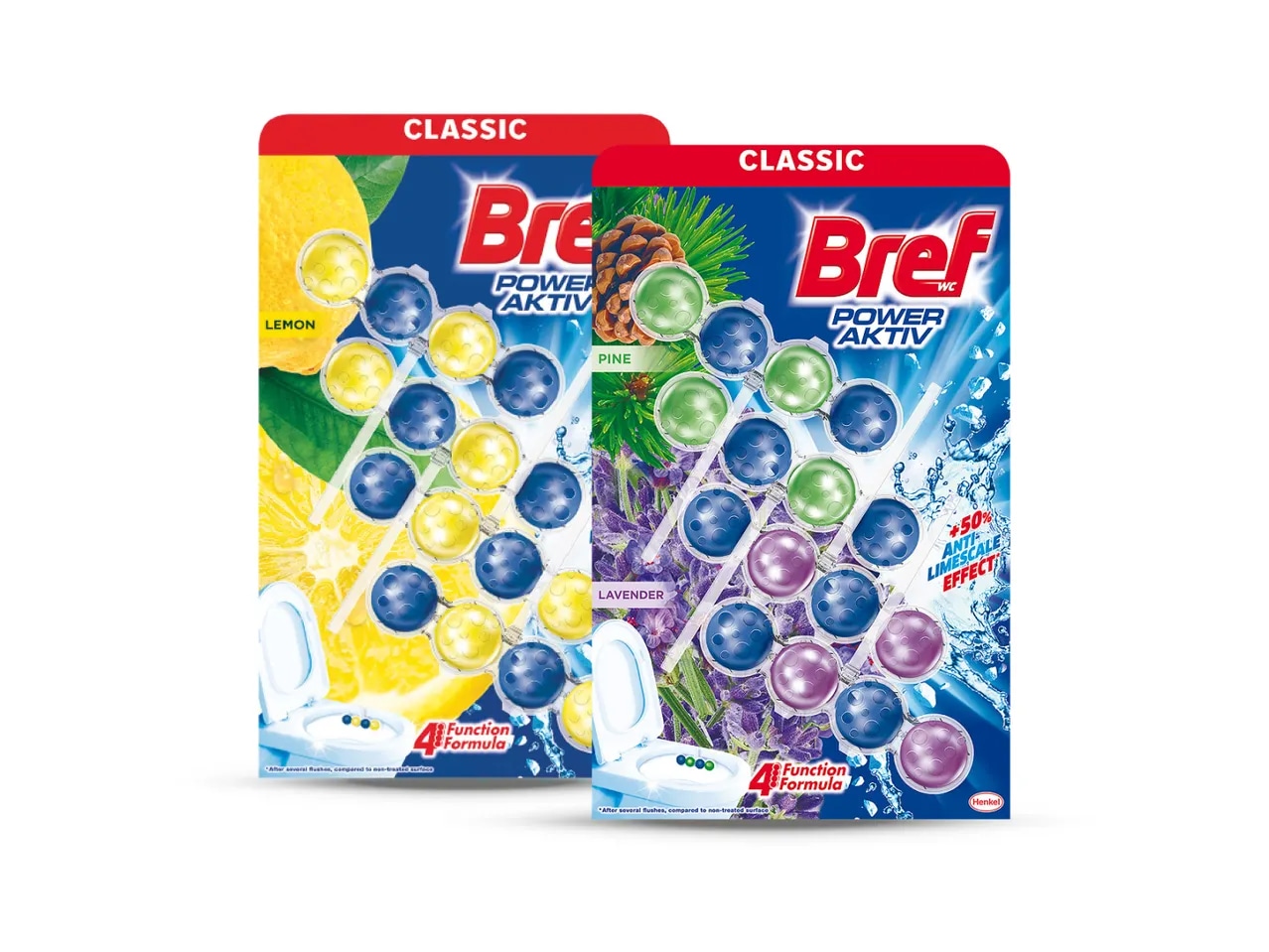 Bref WC osvježivač 4 x 50 g
