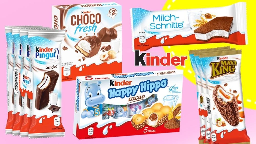 Kinder Milchschnitte, Pingui, Maxi King ili Choco Fresh