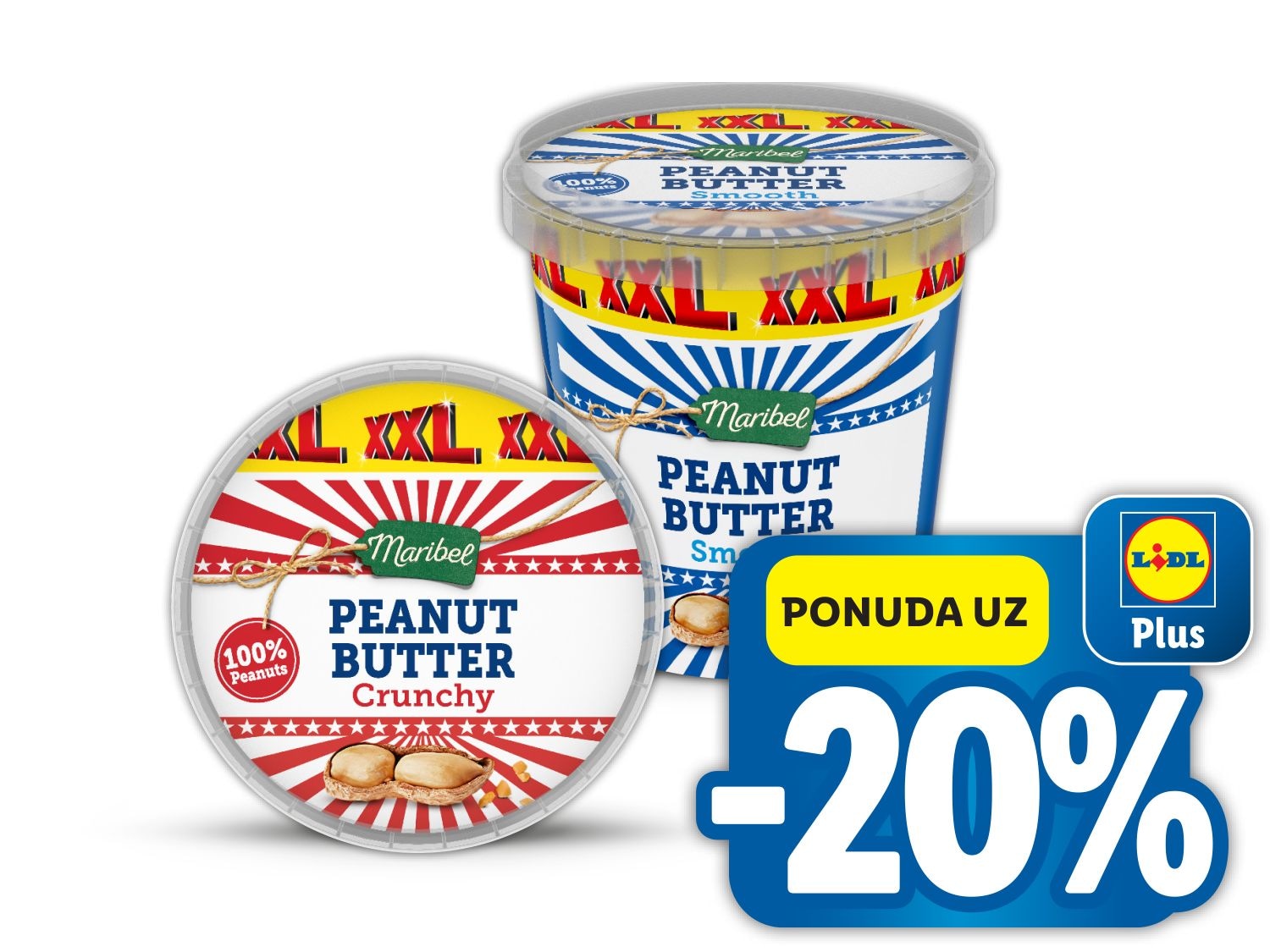 Maribel Maslac od kikirikija XXL 1 kg