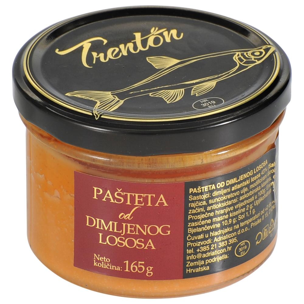 PAŠTETA OD DIMLJENOG LOSOSA 165g
