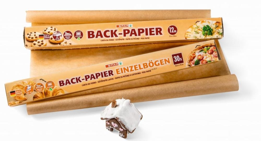 SPAR papir za pečenje u listovima 30 listova
