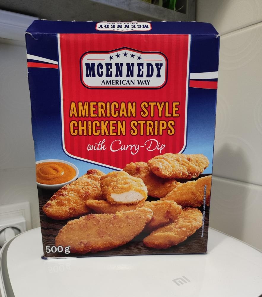 American style Chicken Strips 500 g