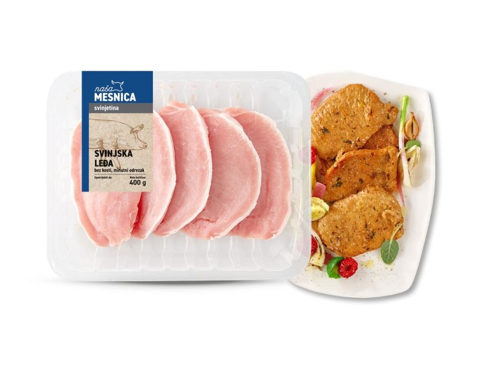 Svježi svinjski minutni odrezak cca 600 g