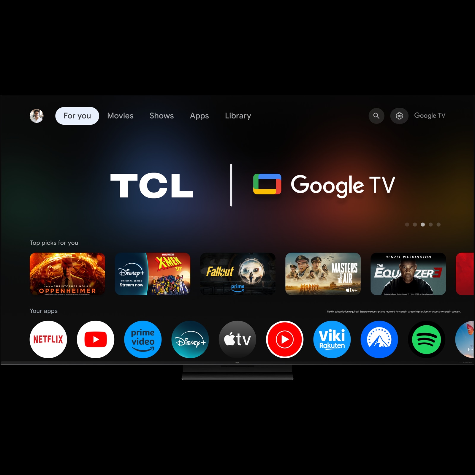 TV MINI LED TCL 65C7K