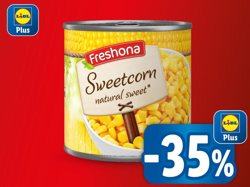Freshona Slatki kukuruz u zrnu 285 g (ocijeđene mase)