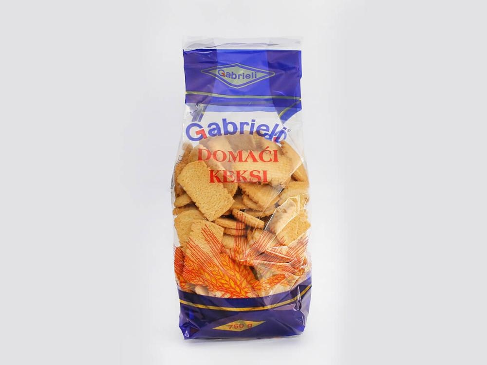 Gabrieli Keksi domaći 750 g GABRIELI