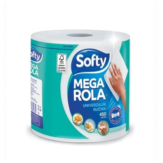 Softy Kuhinjski ručnici 450 listića SOFTY