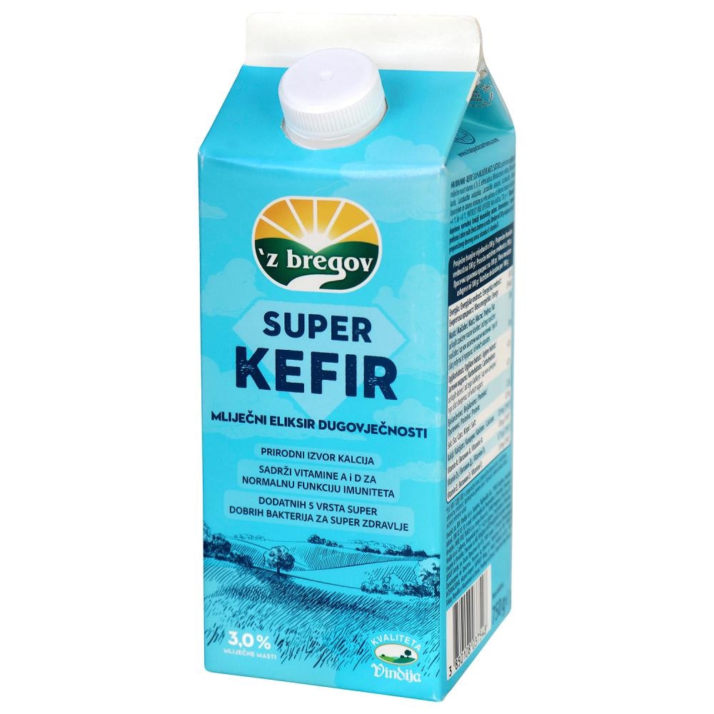 'z bregov Kefir 750 g