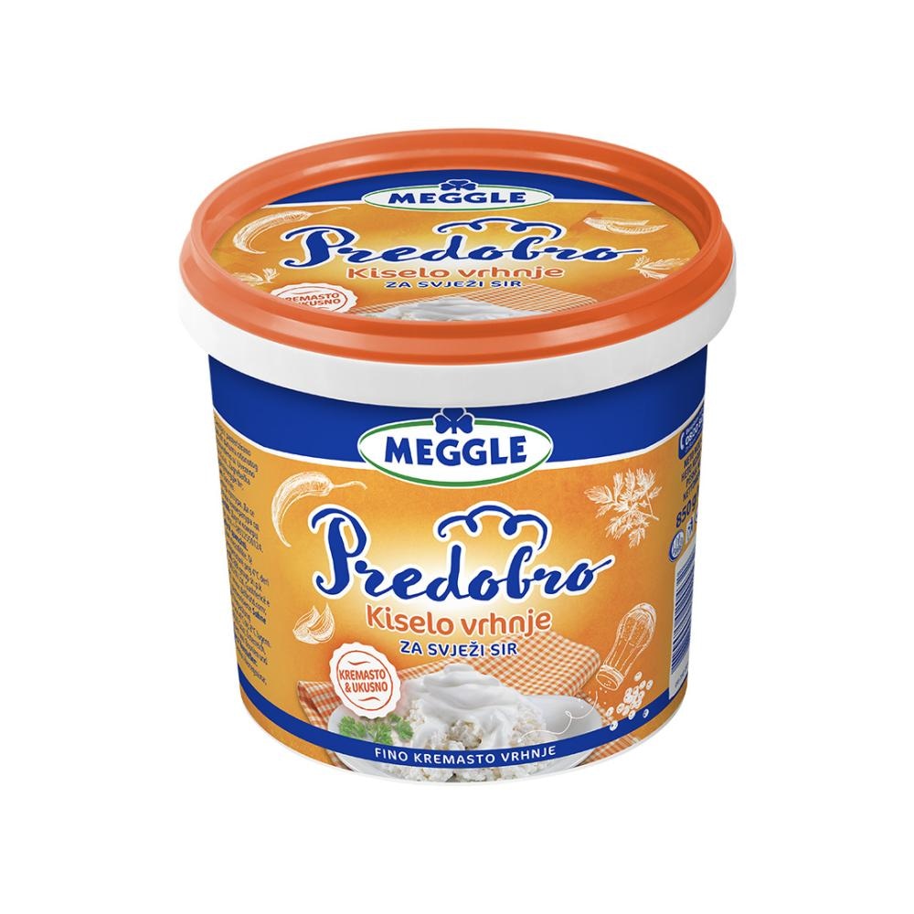 Meggle Kiselo vrhnje 850 g Meggle