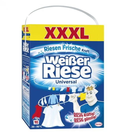 Weisser Riese sredstvo za pranje rublja 1.14 kg, 990 ml ili 18 kom