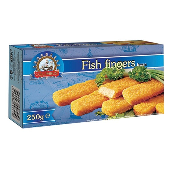 Panirani riblji štapići Columbus 250 g