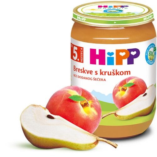 HIPP voćna ili kašica s voćem i žitaricama 190 g