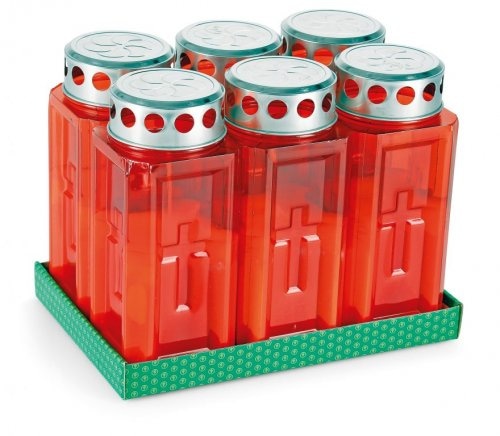 Set nadgrobnih lampiona Kocka 6 komada
